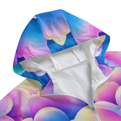 Unisex Windbreaker Long Jacket
