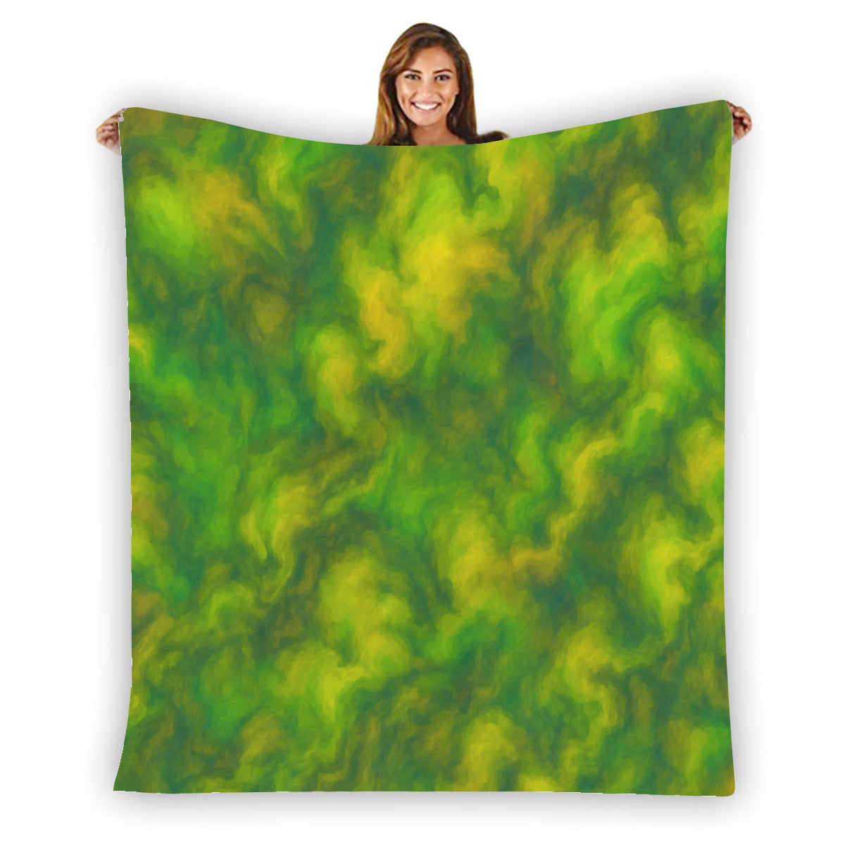 Unisex Single-Side Printing Flannel Blanket