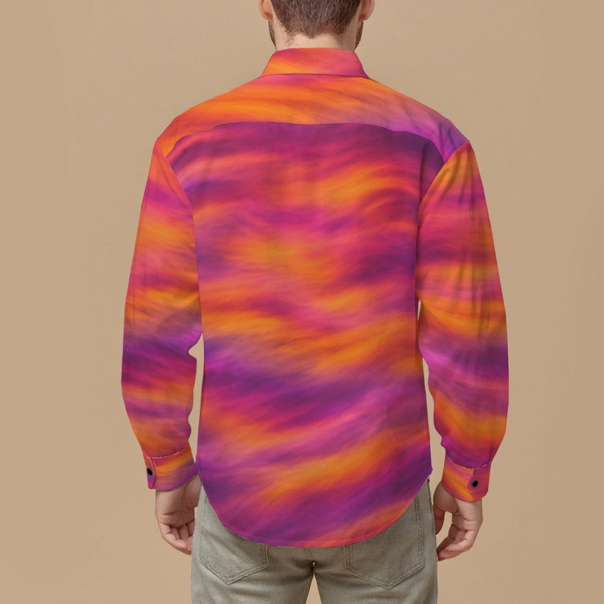 Men's Slim Fit Long Sleeve Shirt