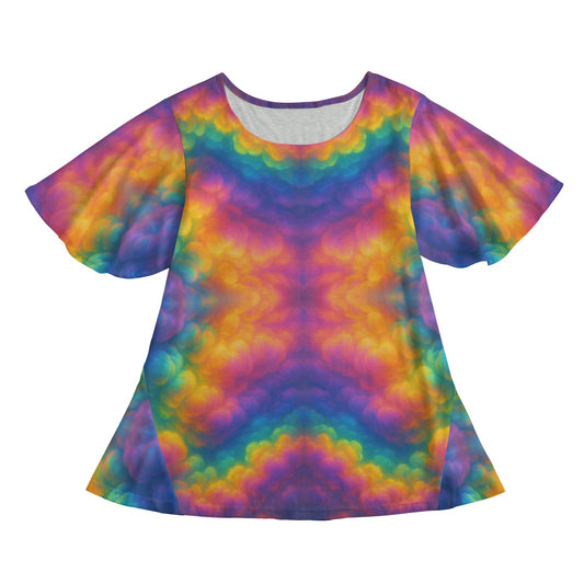 Women's Round Neck T-shirt With Short Sleeve