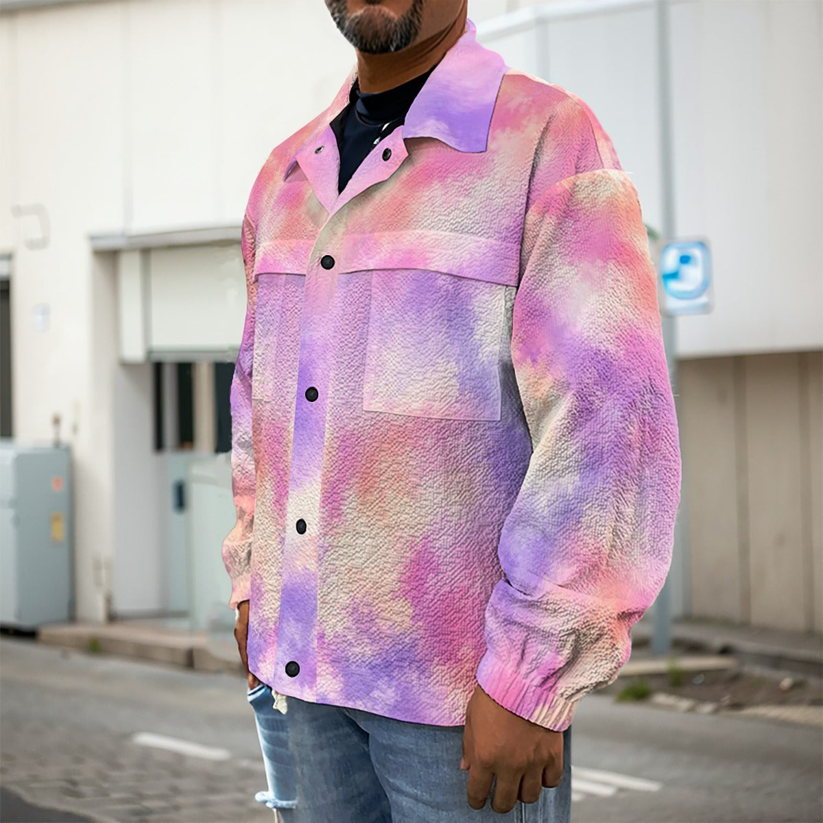 Men's Casual Lapel Jacket by O’Nimbus – view 2