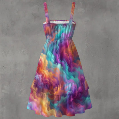 Women‘s Ruffle Hem Dress