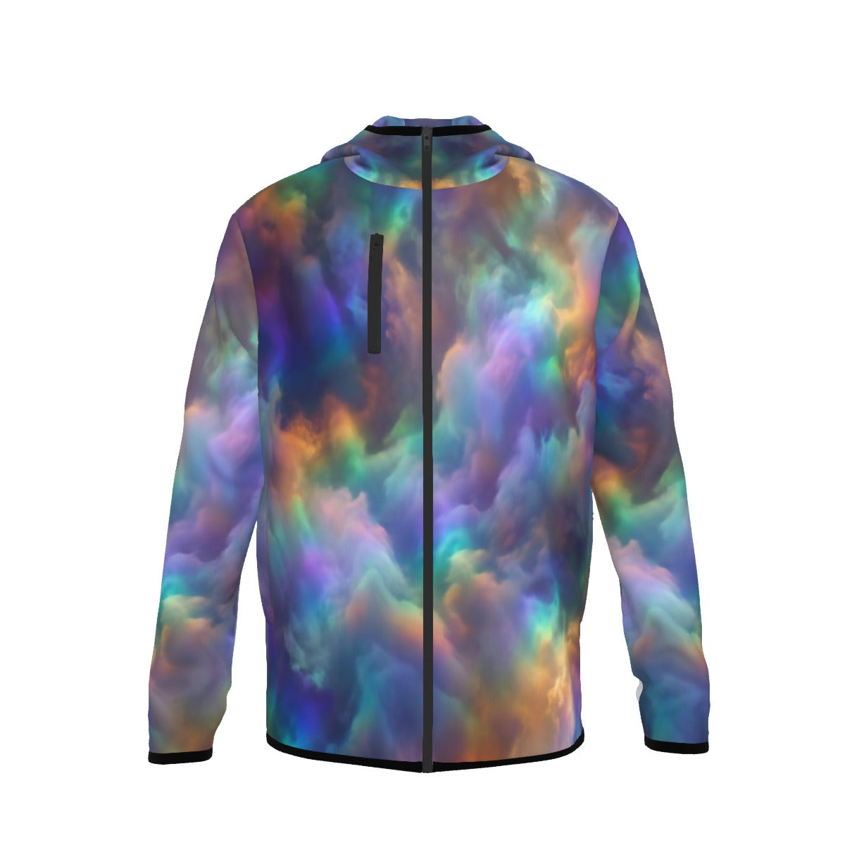 Men's Stylish Hoodie with Thumb Hole Design - view 1