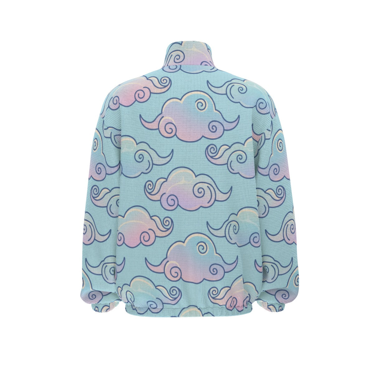 Unisex Turtleneck Zippered Sweatshirt