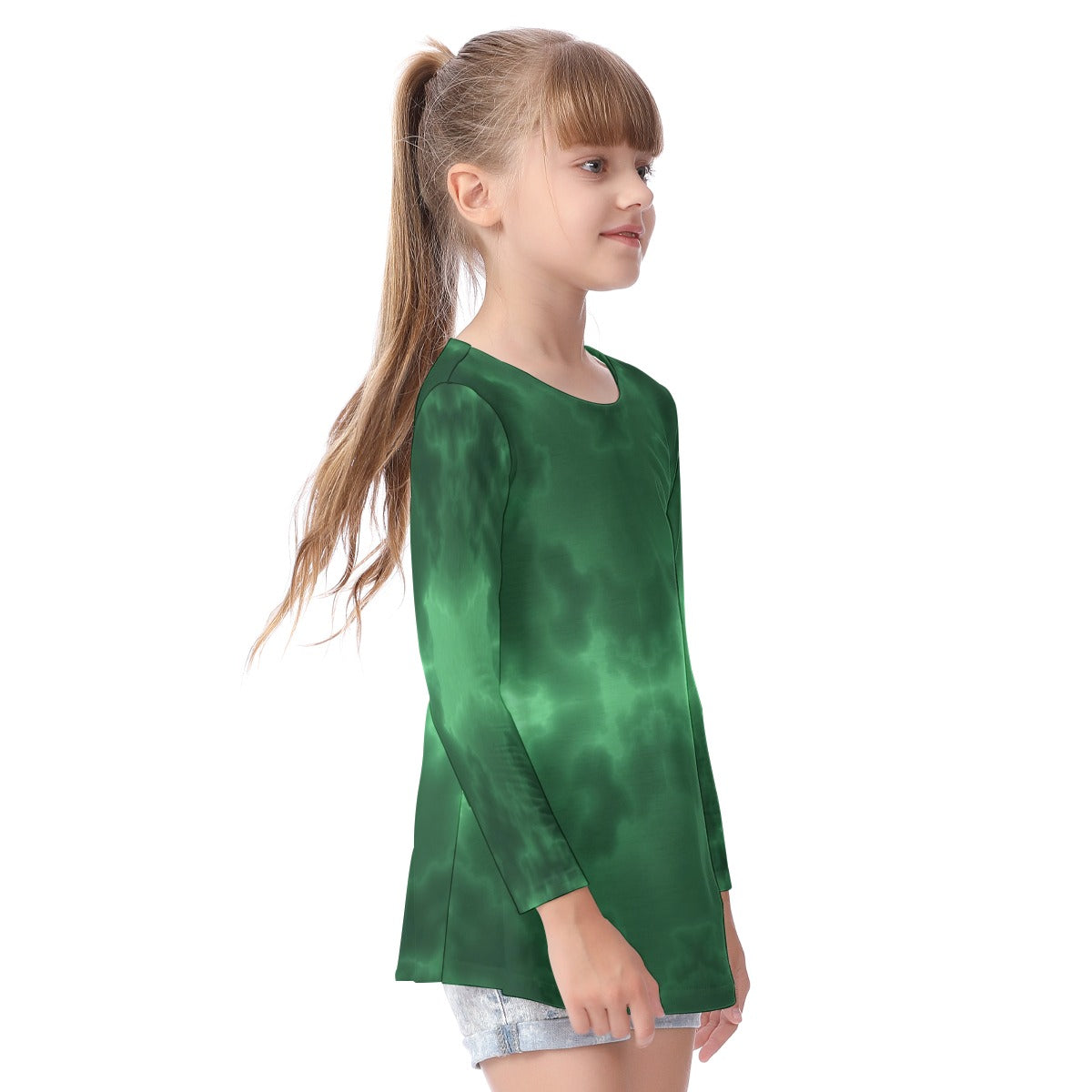 Unisex Kid's Long Sleeve O-neck T-shirt