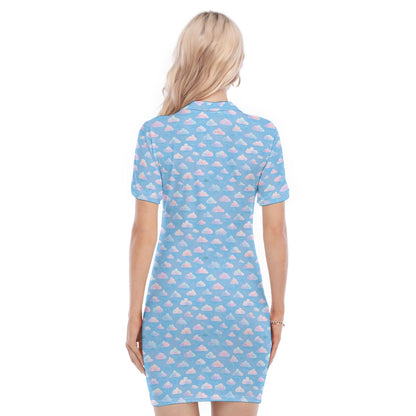Women's Polo Collar Dress