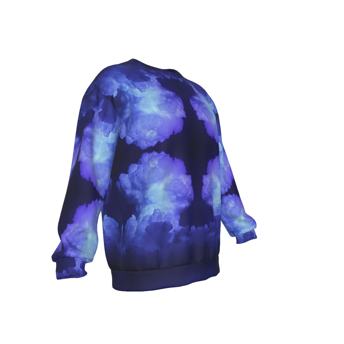 Men's Drop Shoulder Round Neck Long-Sleeved Sweatshirt