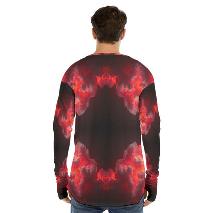 Men's Fingerless Long Sleeve T-shirt