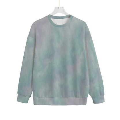 Unisex Drop-shoulder Knitted Fleece Sweater - view 1
