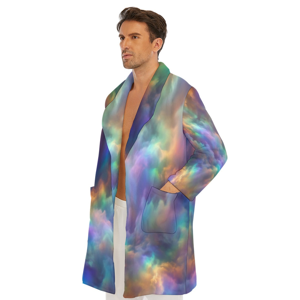 Men's Borg Fleece Robe