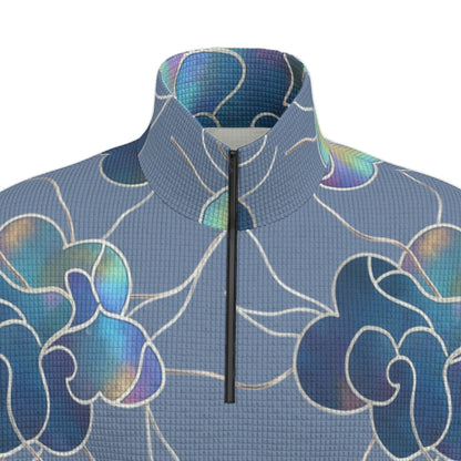 Unisex Turtleneck Zippered Sweatshirt