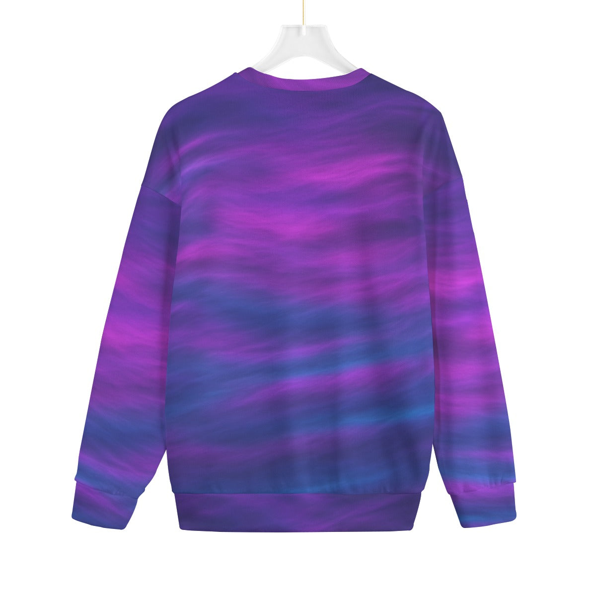 Unisex Drop-shoulder Knitted Fleece Sweater - view 2
