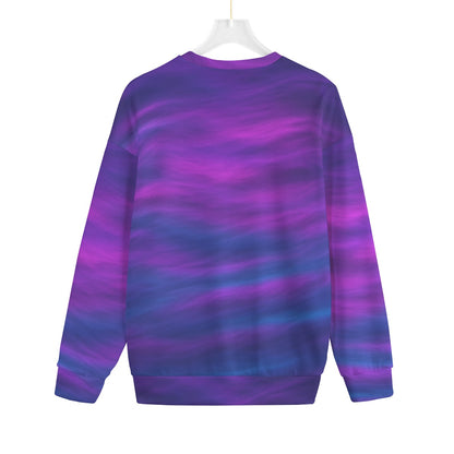 Unisex Drop-shoulder Knitted Fleece Sweater - view 2