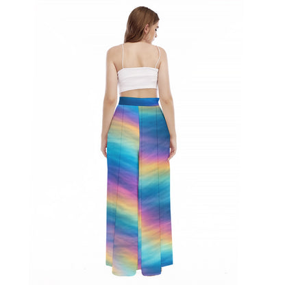 Women's High Waist Wide Leg Trousers