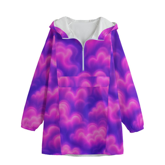 Unisex Windbreaker Long Jacket