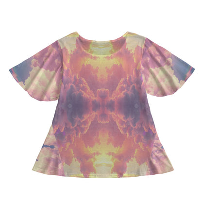 Women's Round Neck T-shirt With Short Sleeve