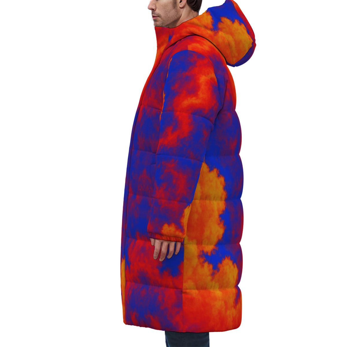 Unisex Long Down Jacket