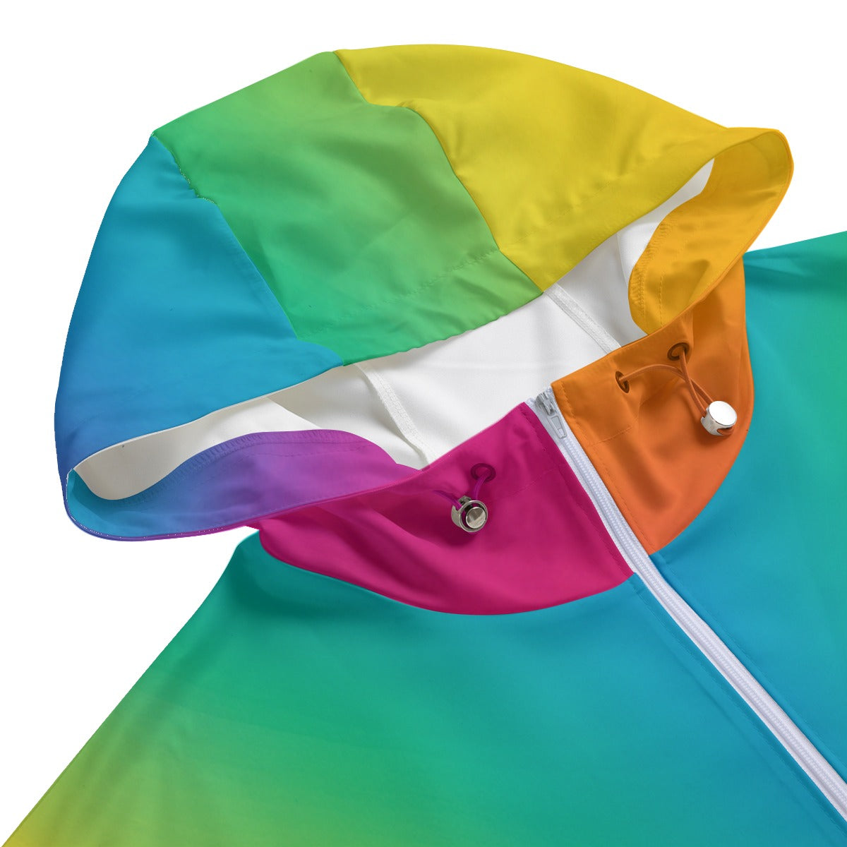 Unisex Pullover Jacket With Zipper Closure