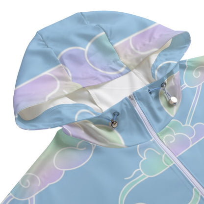 Unisex Pullover Jacket With Zipper Closure