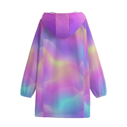 Unisex Windbreaker Long Jacket