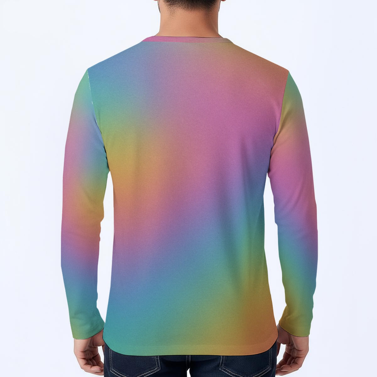 Men's Classic Long-Sleeve Henley Shirt