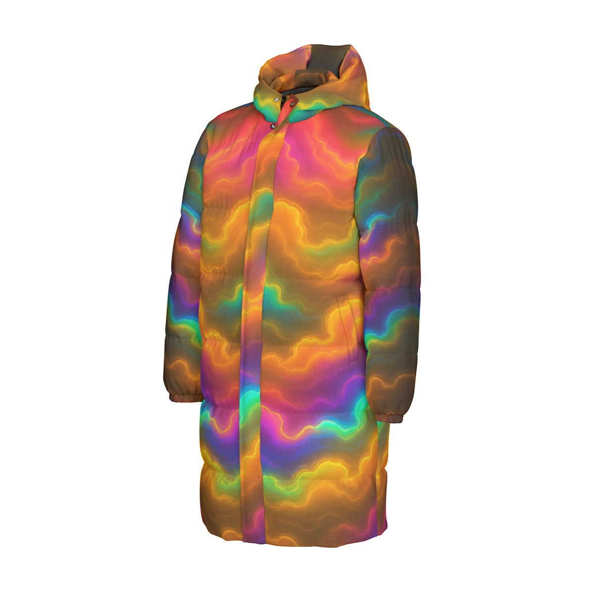 Unisex Long Down Jacket