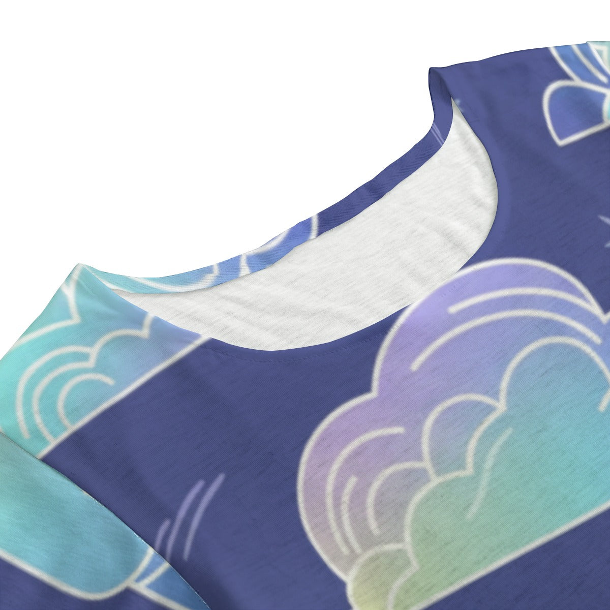 Women's Round Neck T-shirt With Short Sleeve