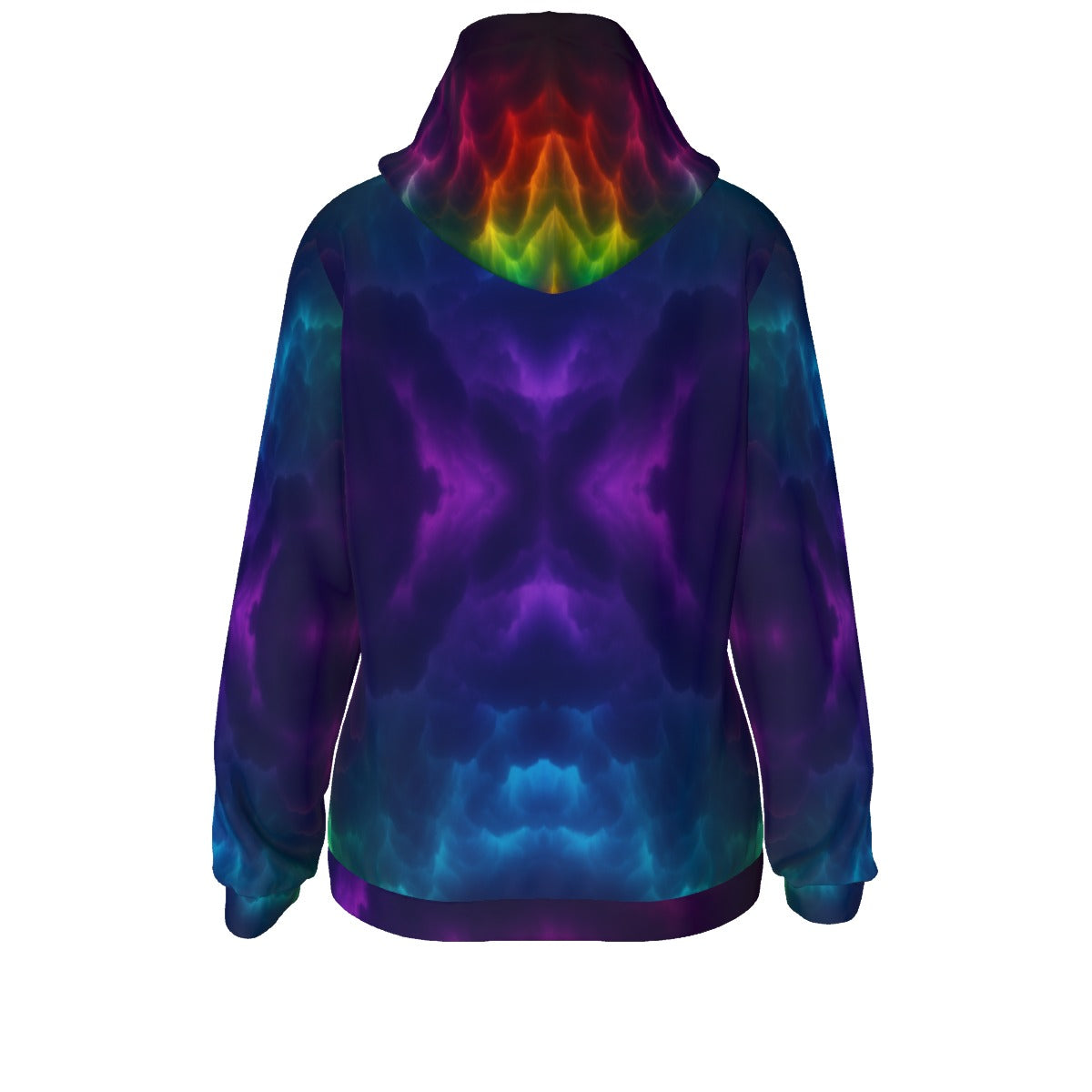 Women's Borg Fleece Hoodie With Half Zip