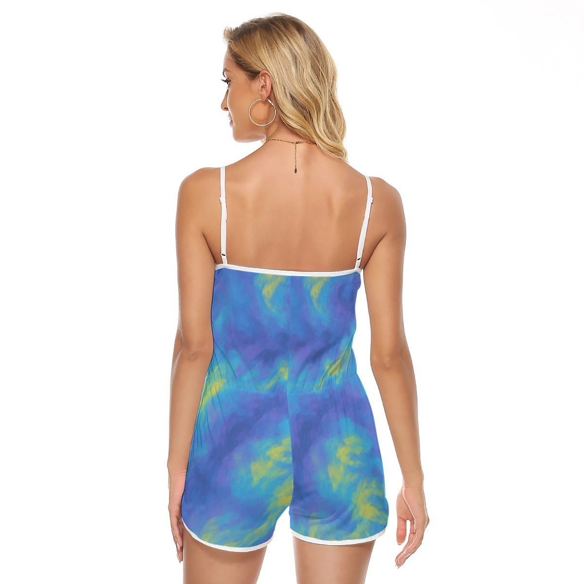 Women's V-neck Cami Romper