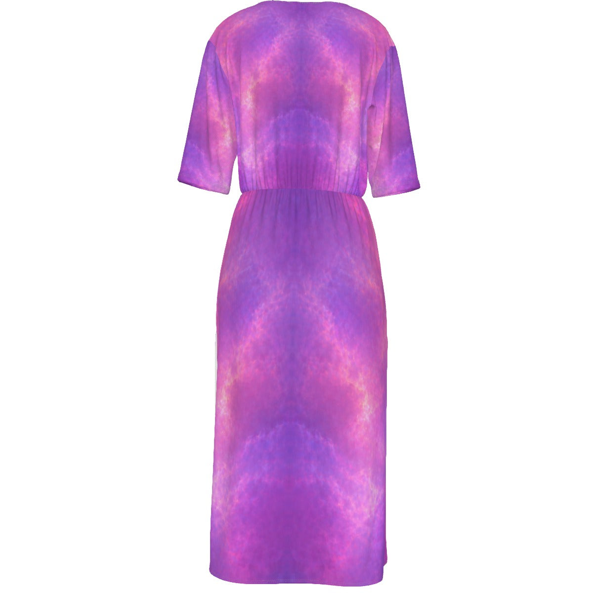 Women's Short Sleeve V-neck Dress