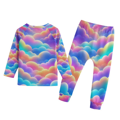 Kid's Knitted Fleece Set