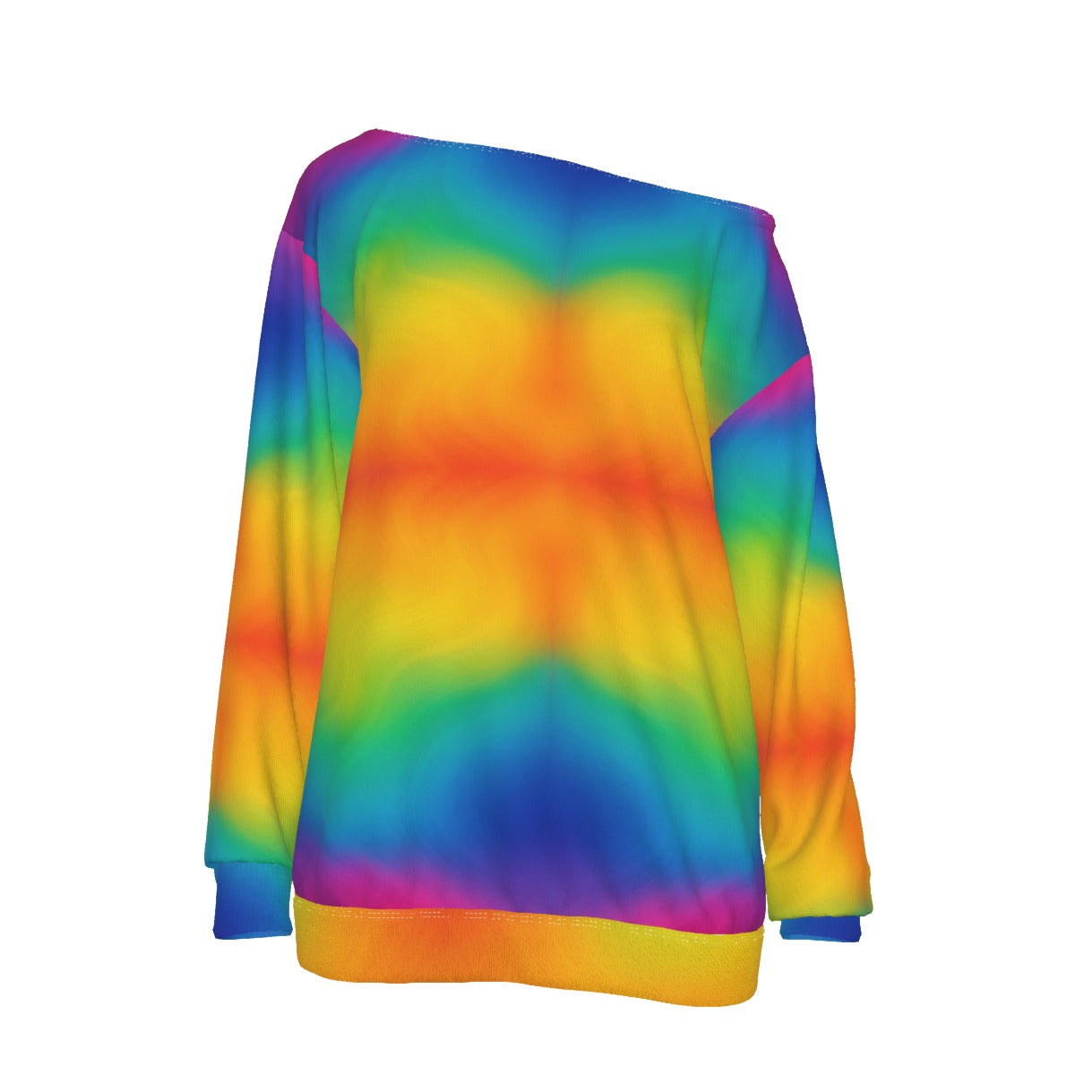 Women's Off-Shoulder Sweatshirt