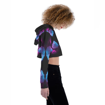 Women's Crop Top Hoodie