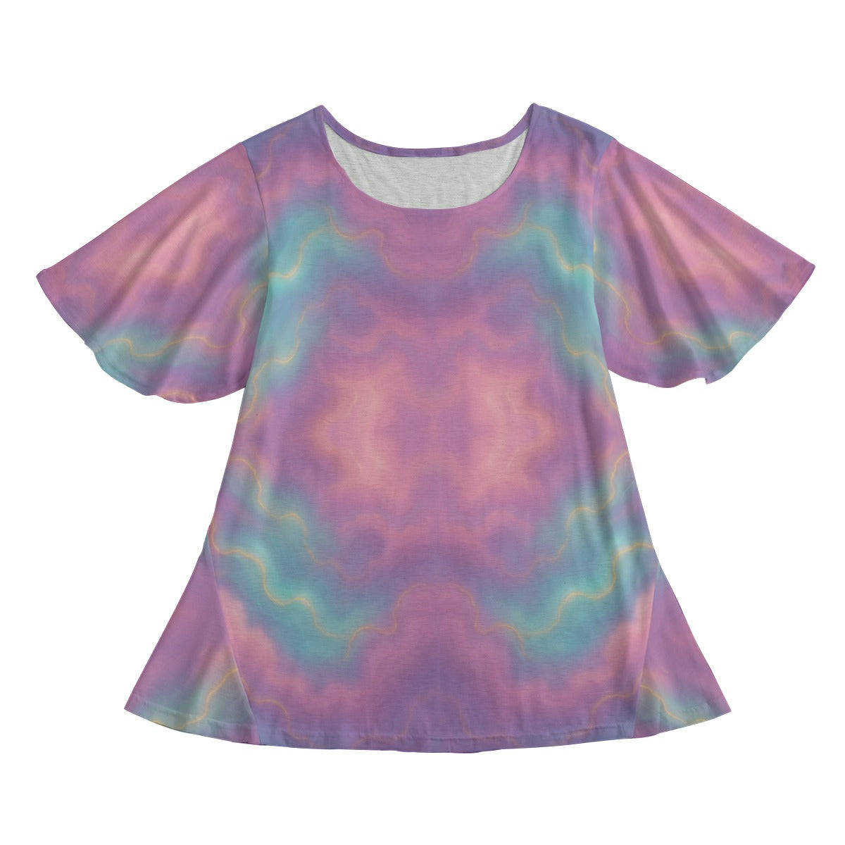 Women's Round Neck T-shirt With Short Sleeve