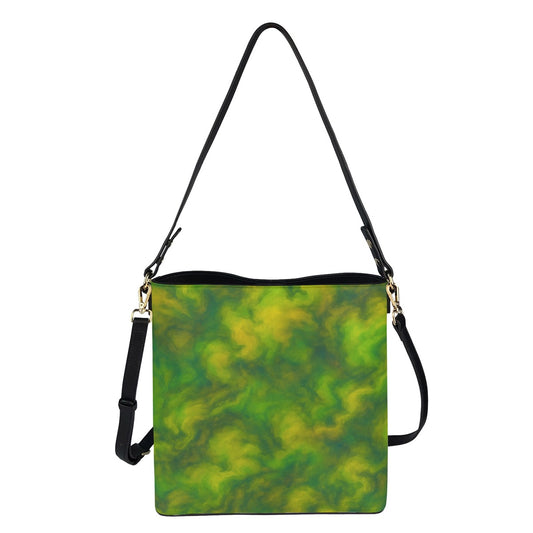 Unisex Minimalist Square Crossbody Bucket Bag