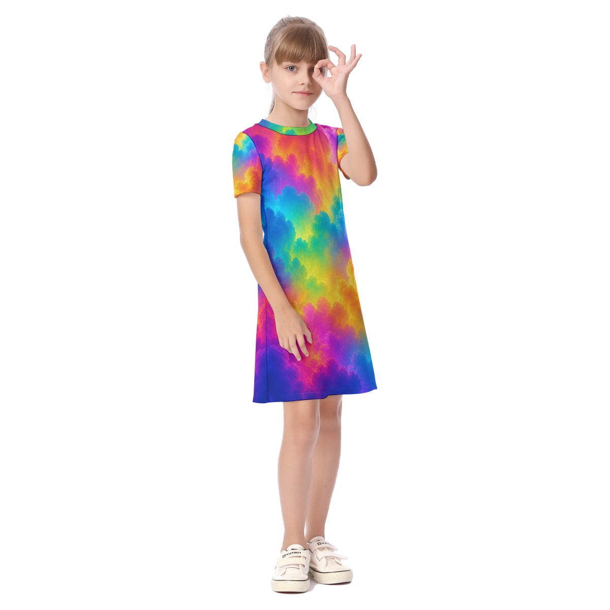 Kid's Short Sleeve Dress