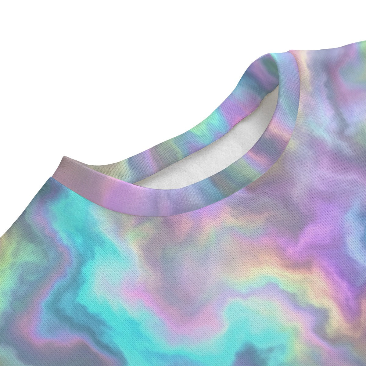 Unisex Drop-shoulder Knitted Fleece Sweater - view 3