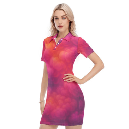 Women's Polo Collar Dress