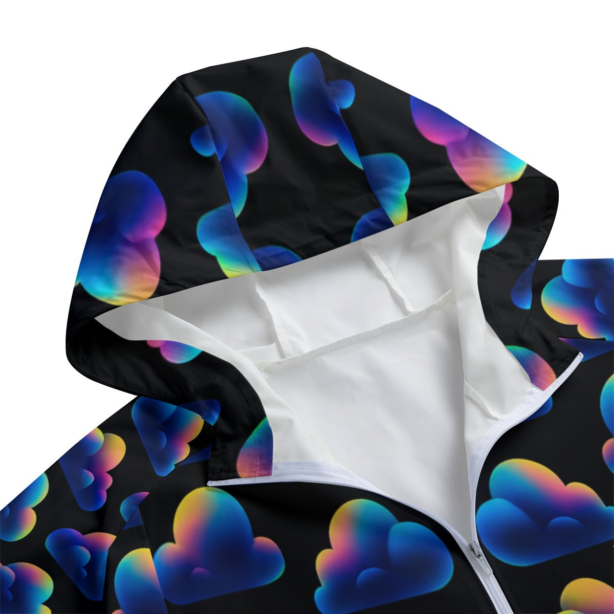 Unisex Windbreaker Long Jacket