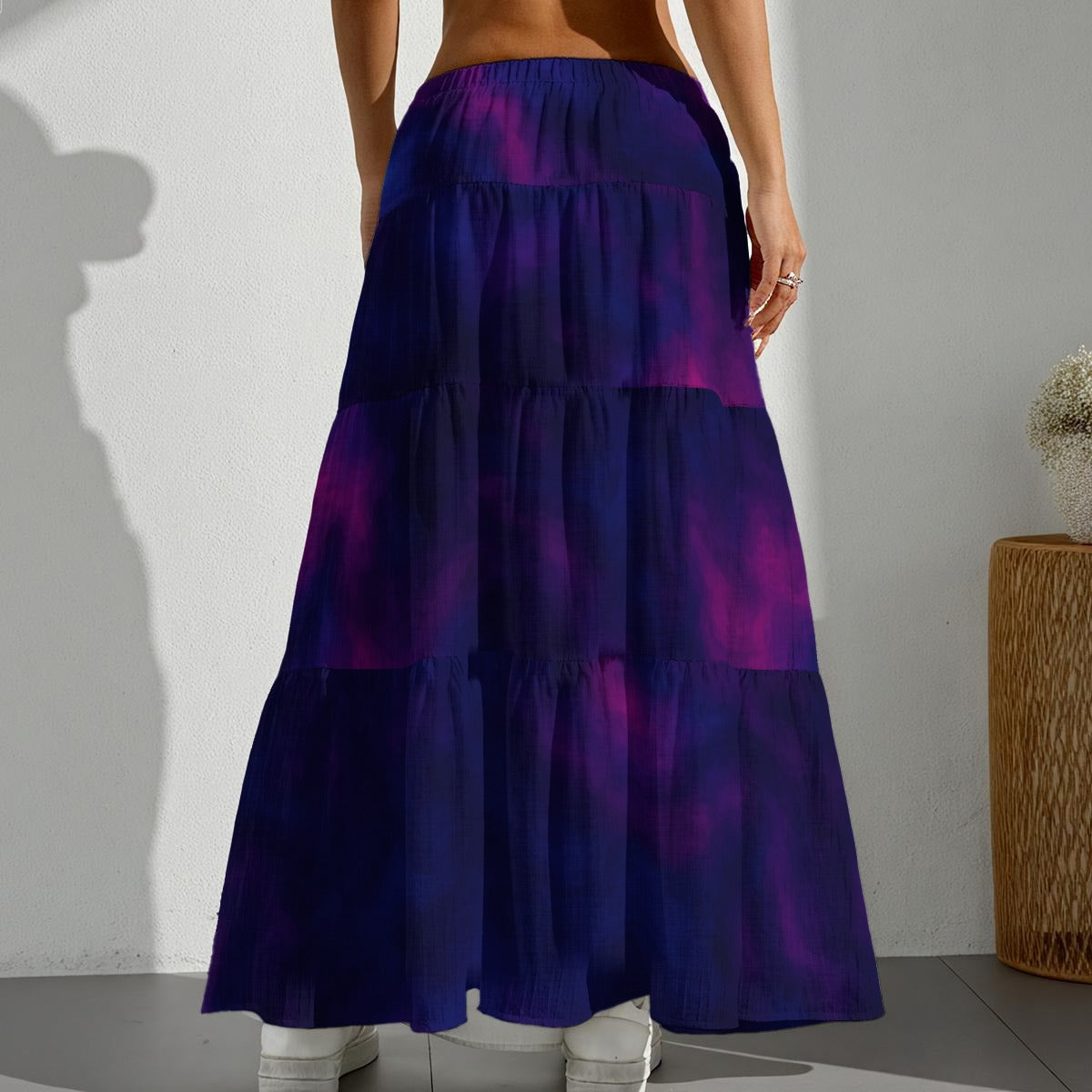 Women's Pleated Long Skirt