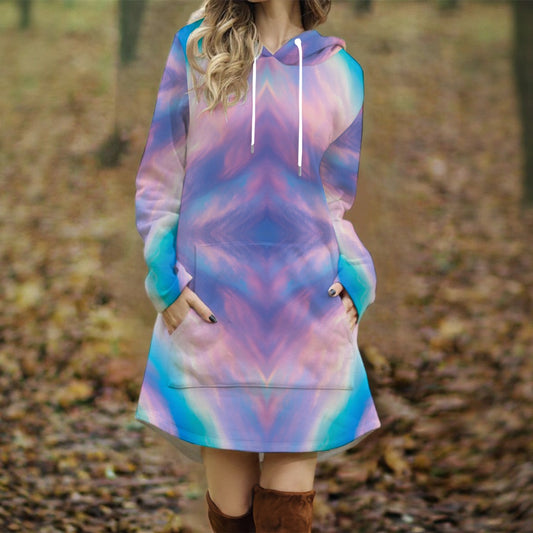 Women's Longline Hoodie Dress