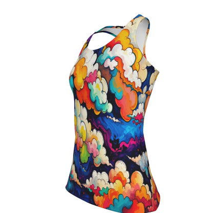 Women's Racer Vest | 190GSM Cotton