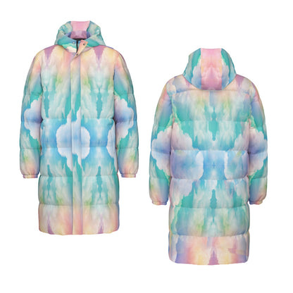 Unisex Long Down Jacket