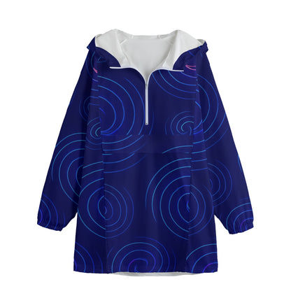 Unisex Windbreaker Long Jacket