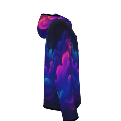 Men's Stylish Hoodie with Thumb Hole Design - view 3