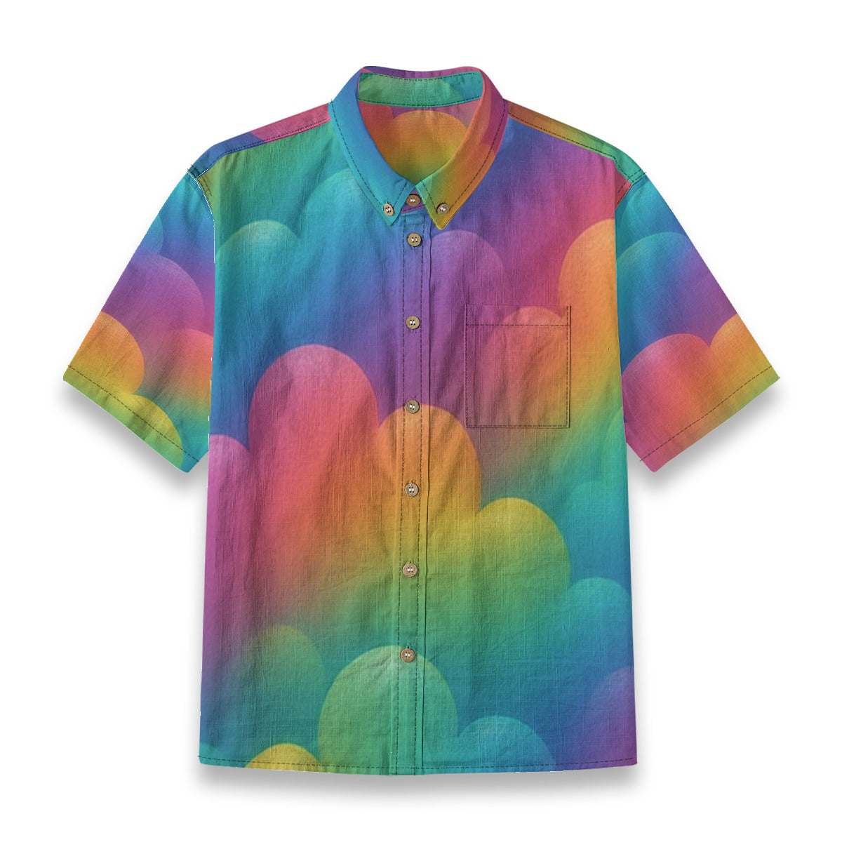 Unisex Children's Shirt With Pocket | 125GSM Cotton