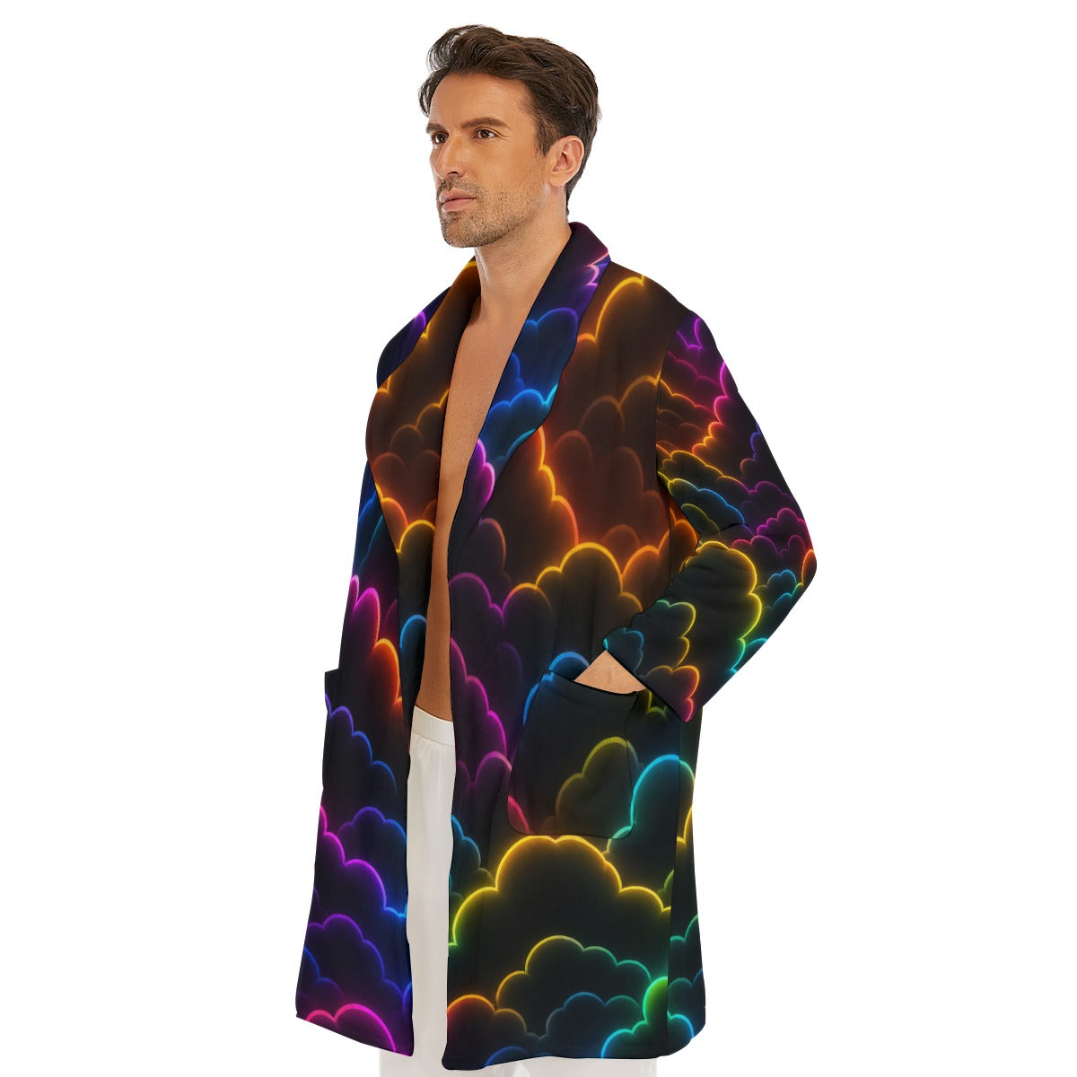 Men's Borg Fleece Robe