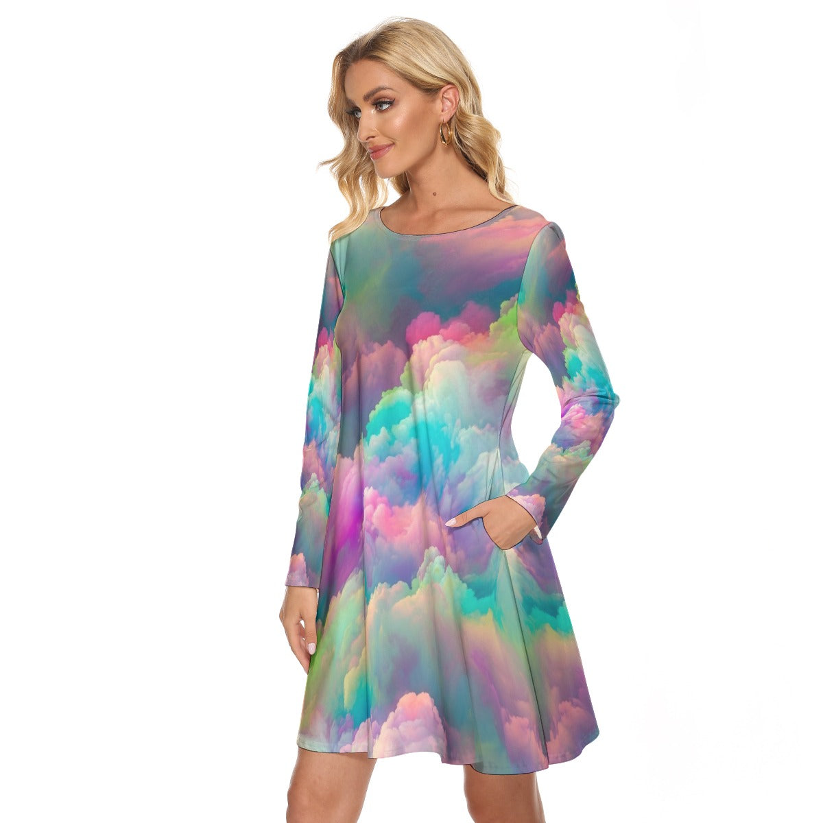Women's Crew Neck Dress