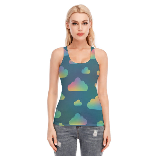 Women's Racer Vest | 190GSM Cotton