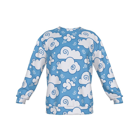 Men's Drop Shoulder Round Neck Long-Sleeved Sweatshirt